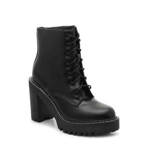 Steve Madden Archiee platform combat boots